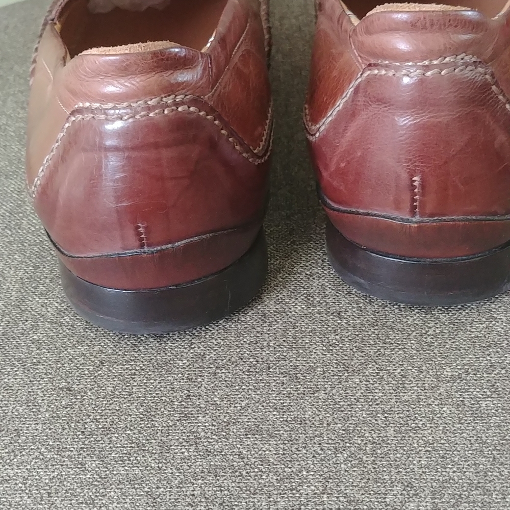 Like new GalizioTorresi hand stiched Leather shoes, size 42, Made in Italy - Picture 10 of 16